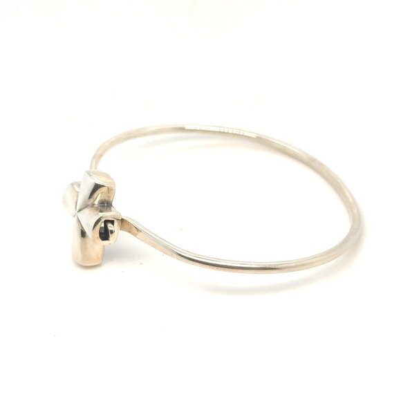 James Avery 925 Teresa Cross Bangle - Picture 2 of 6